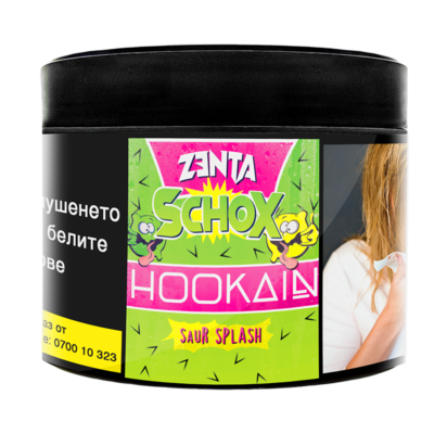 тютюн за наргиле hookain zenta shox дъвка шок